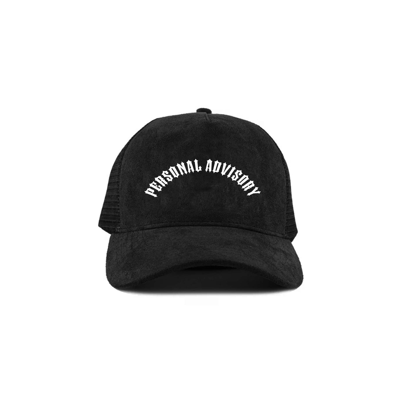 Swayed Trucker Snapback Hat (Black)