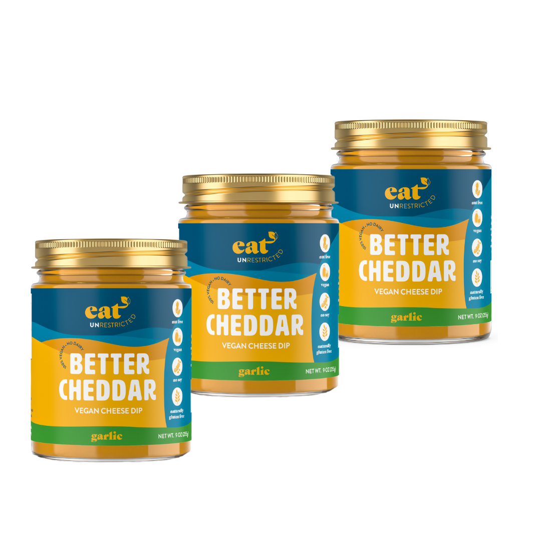 Garlic Better Cheddar (9 Oz) - 3 Jar Set