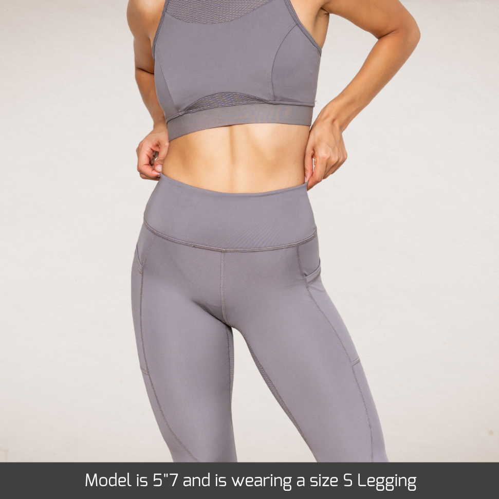 7/8 Tummy Control Cooling Leggings With Pockets