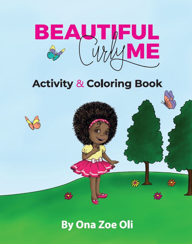 Beautiful Curly Me Activity & Coloring Book