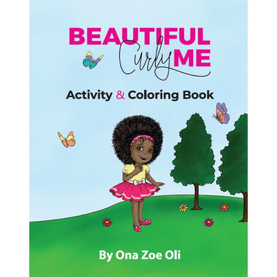 Beautiful Curly Me Activity & Coloring Book