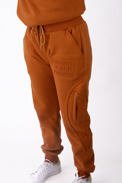 PBP - Sweatpants (Brown) - 3D Embroidery