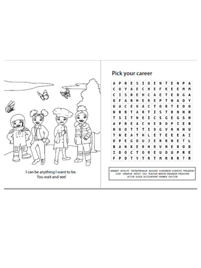 Beautiful Curly Me Activity & Coloring Book