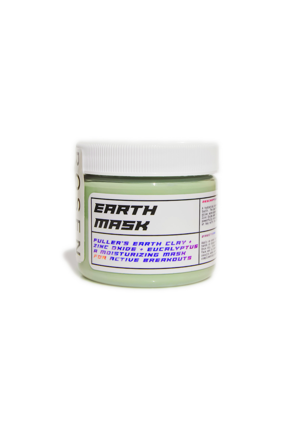 Acne-Clearing Earth Mask With Zinc Oxide & Niacinamide