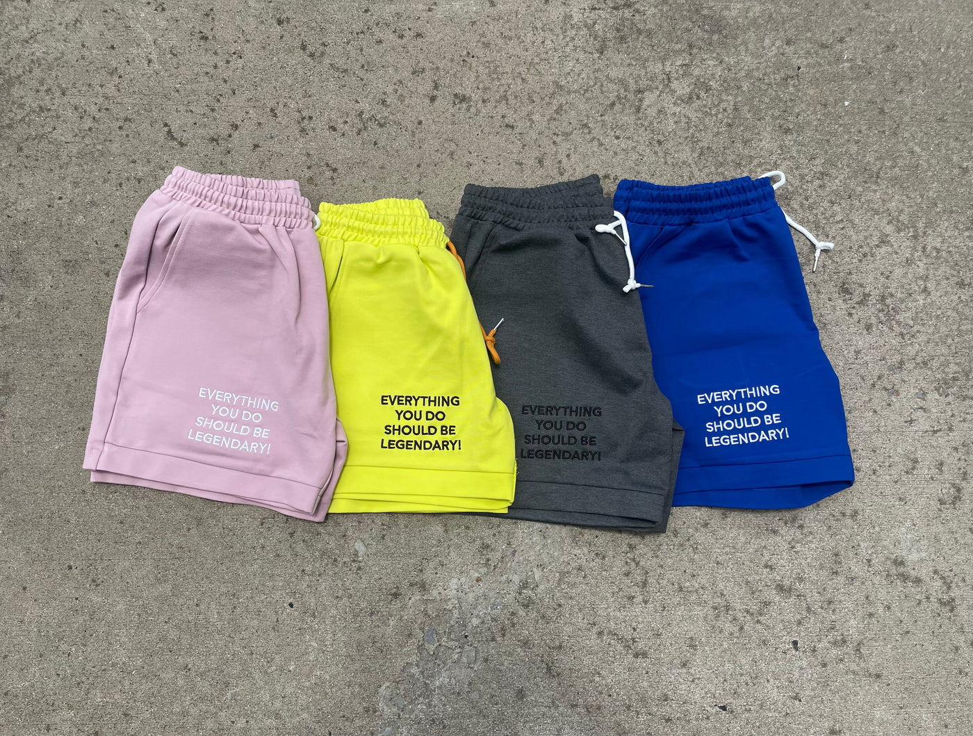 Live Above Tech Fleece Shorts- Nipsey Blue