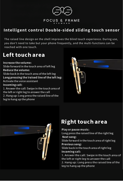 The Mcgee Frame - Bluetooth Glasses