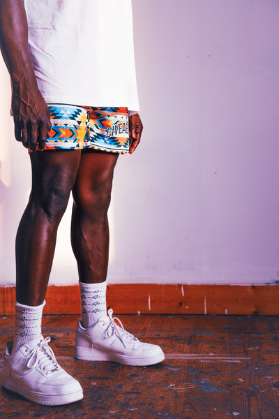 Tribal Mesh Shorts