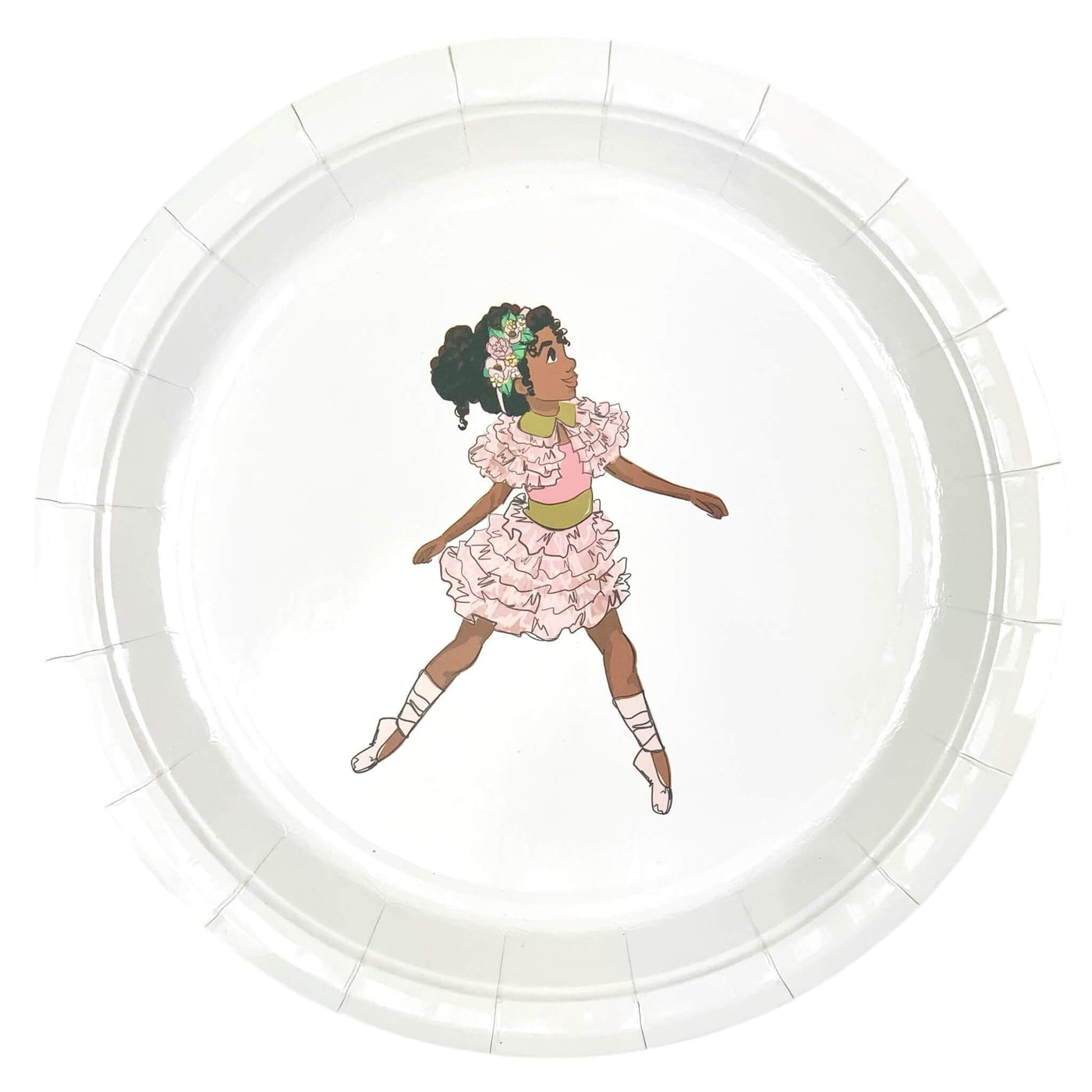 Ballerina Paper Plates (Large)
