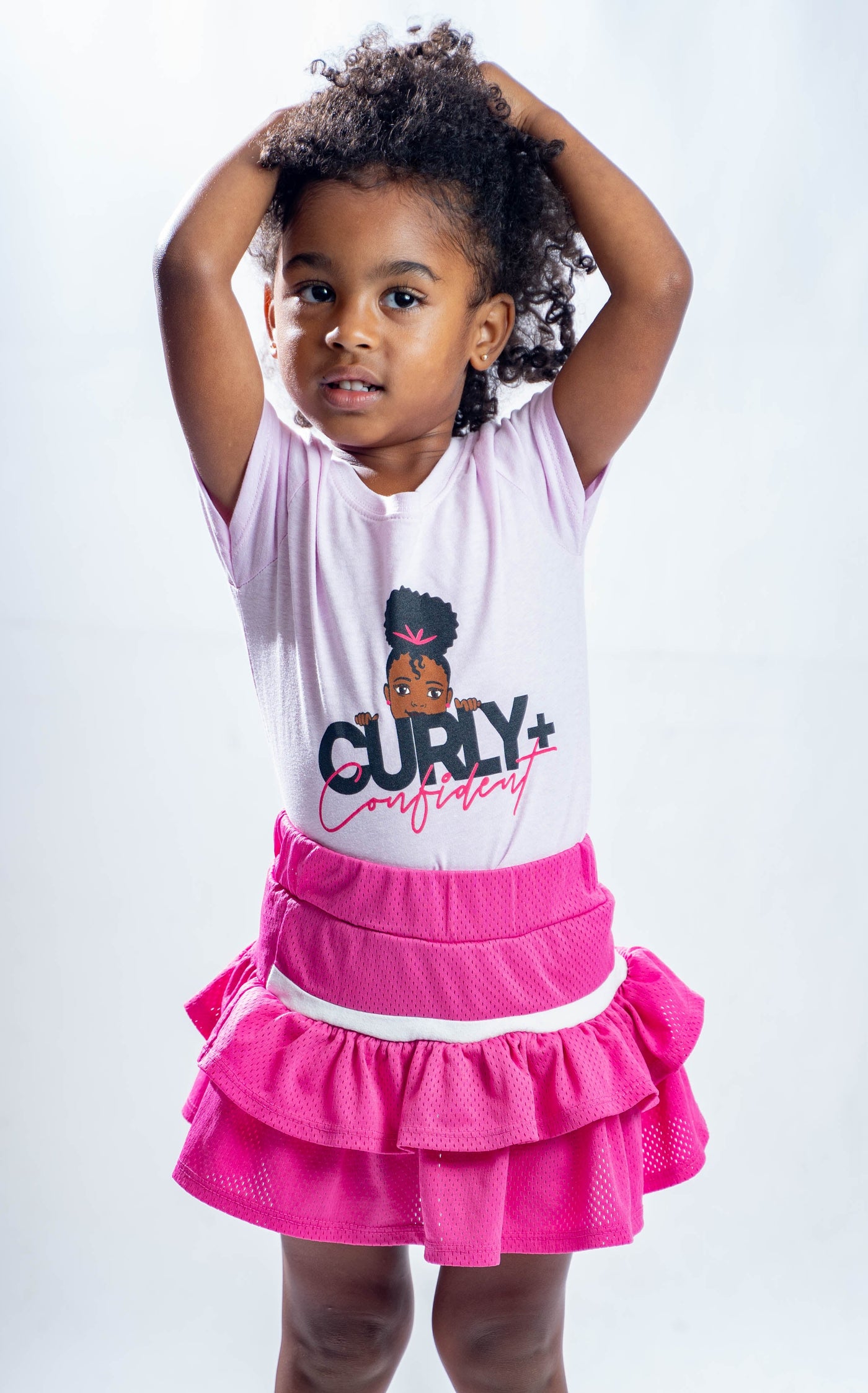 Curly+Confident™: Girls Statement Tees