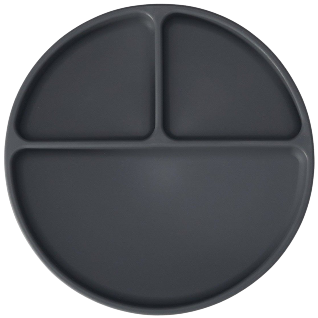 Silicone Suction Plate (Dark Grey)