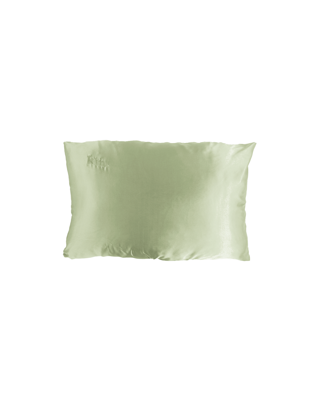 Sage Green Reversible Satin Bonnet Pillowcase