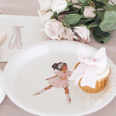 Ballerina Paper Plates (Large)