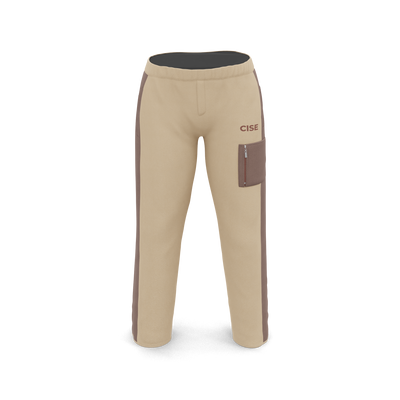 Kennedy Quarter-Zip Sweatpants (Copper Wheat)