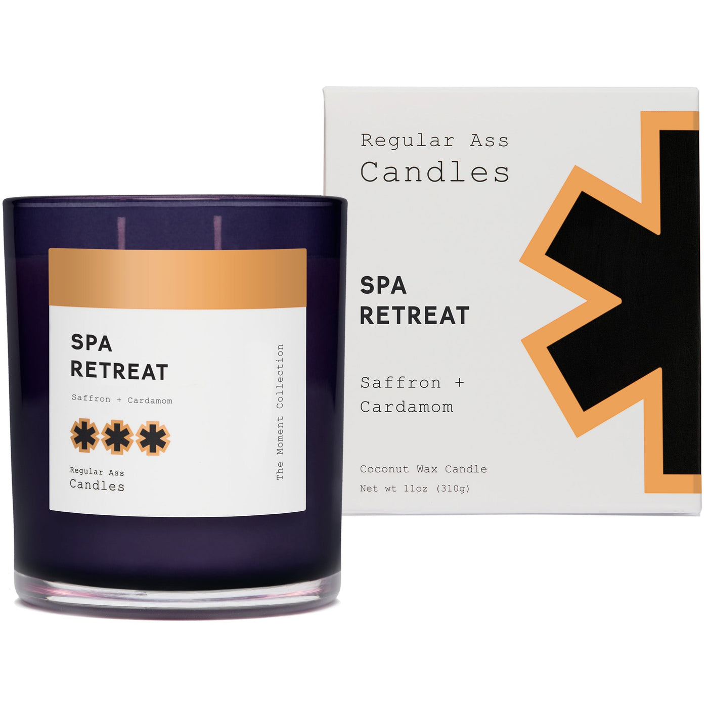 Spa Retreat, Saffron + Cardamom 11oz Candle