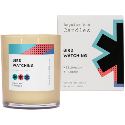 Bird Watching, Wildberry + Amber 11oz Candle