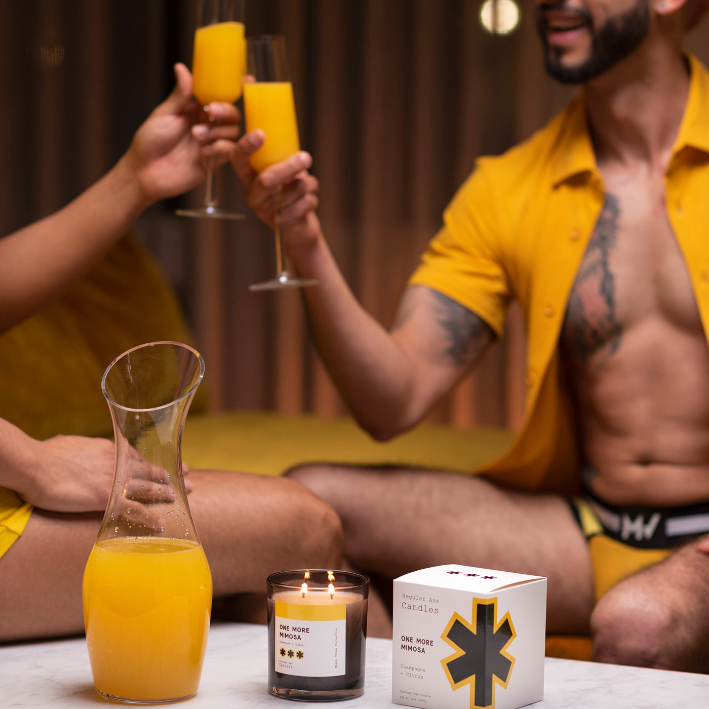 One More Mimosa, Champagne + Citrus 11oz Candle