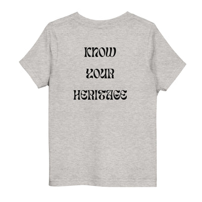 Know Your Heritage Toddler Jersey T-Shirt