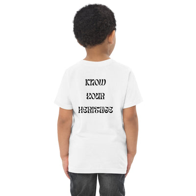 Know Your Heritage Toddler Jersey T-Shirt