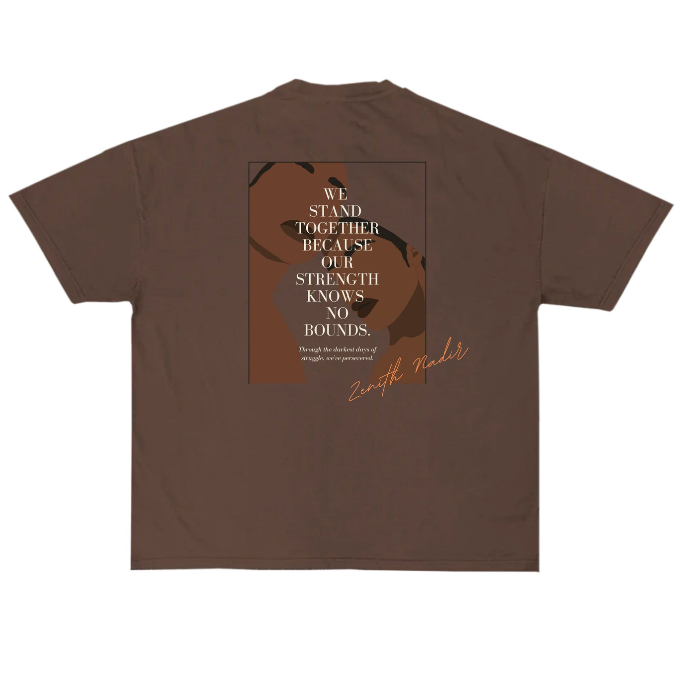 Nasir Signature Graphic Tee (In Brown)