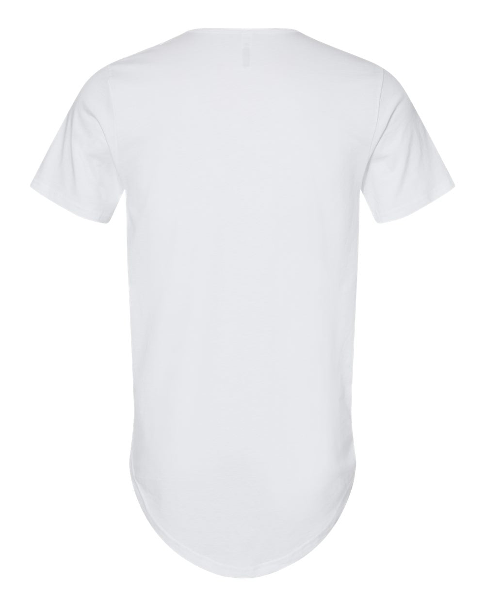 HERITAJ-UNITY-RED STRIPE (Curved Hem Short Sleeve T-Shirt) BL