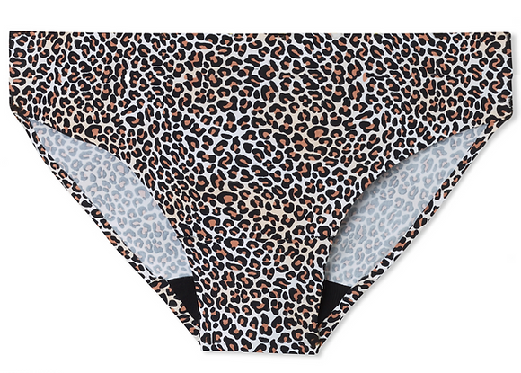 Period Underwear - Brief | Leopard Plus Sizes