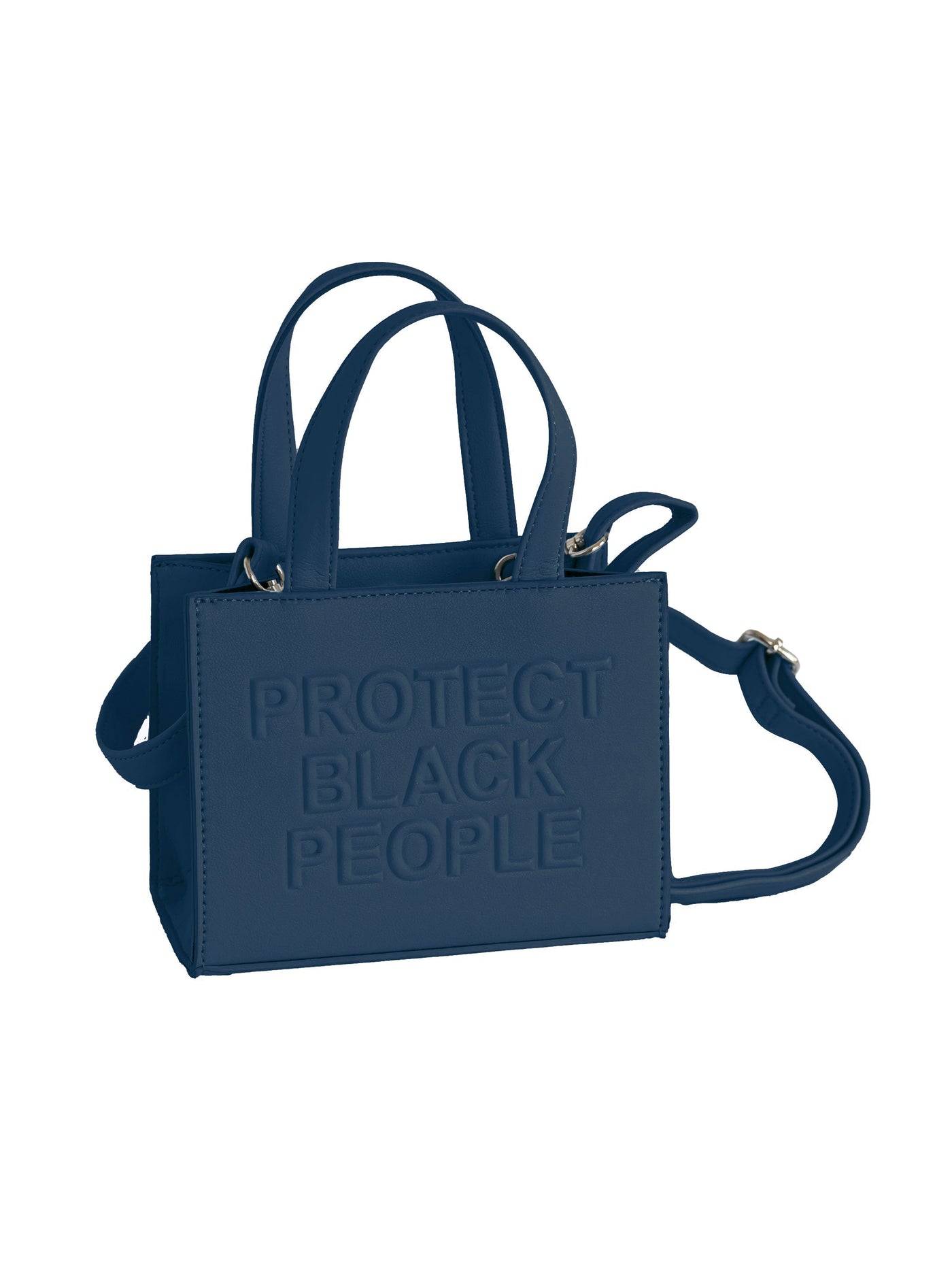 PBP - Vegan Leather Mini Bag (Navy)
