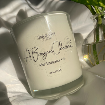 A Bourgeois Christmas Candle