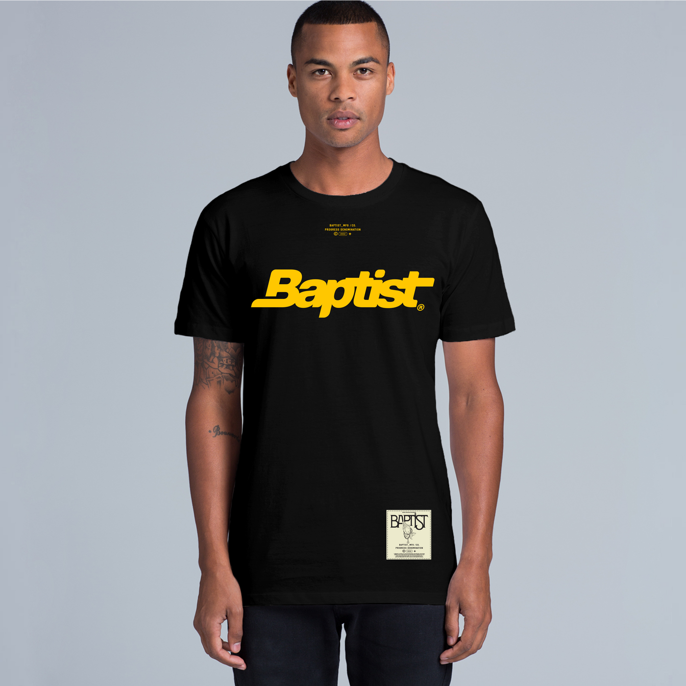 The Baptist Logo S/S Tee - Black