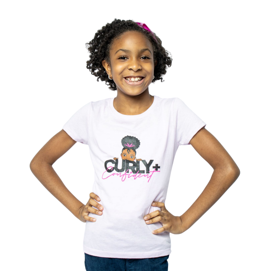 Curly+Confident™: Girls Statement Tees
