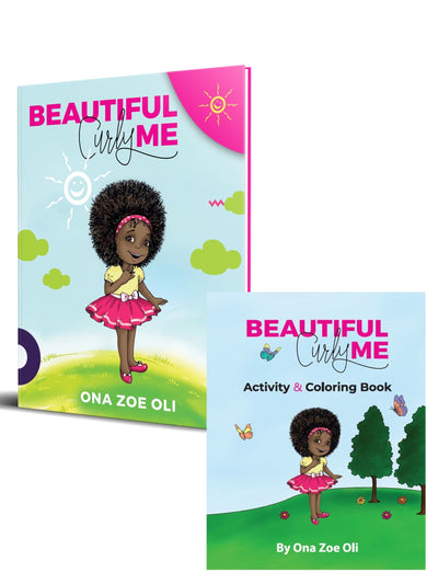 Beautiful Curly Me- Book by Zoe Oli
