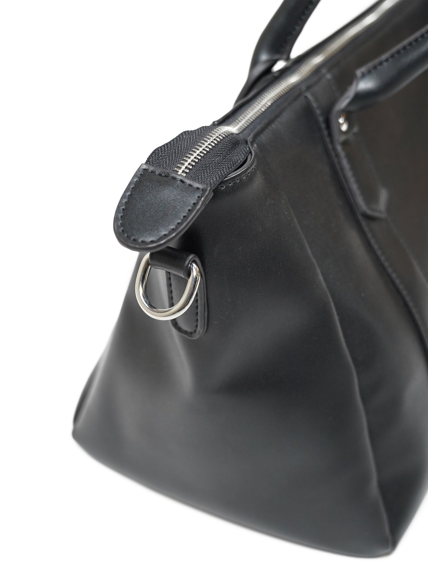 PBP - Vegan Leather Duffle Bag (Black)
