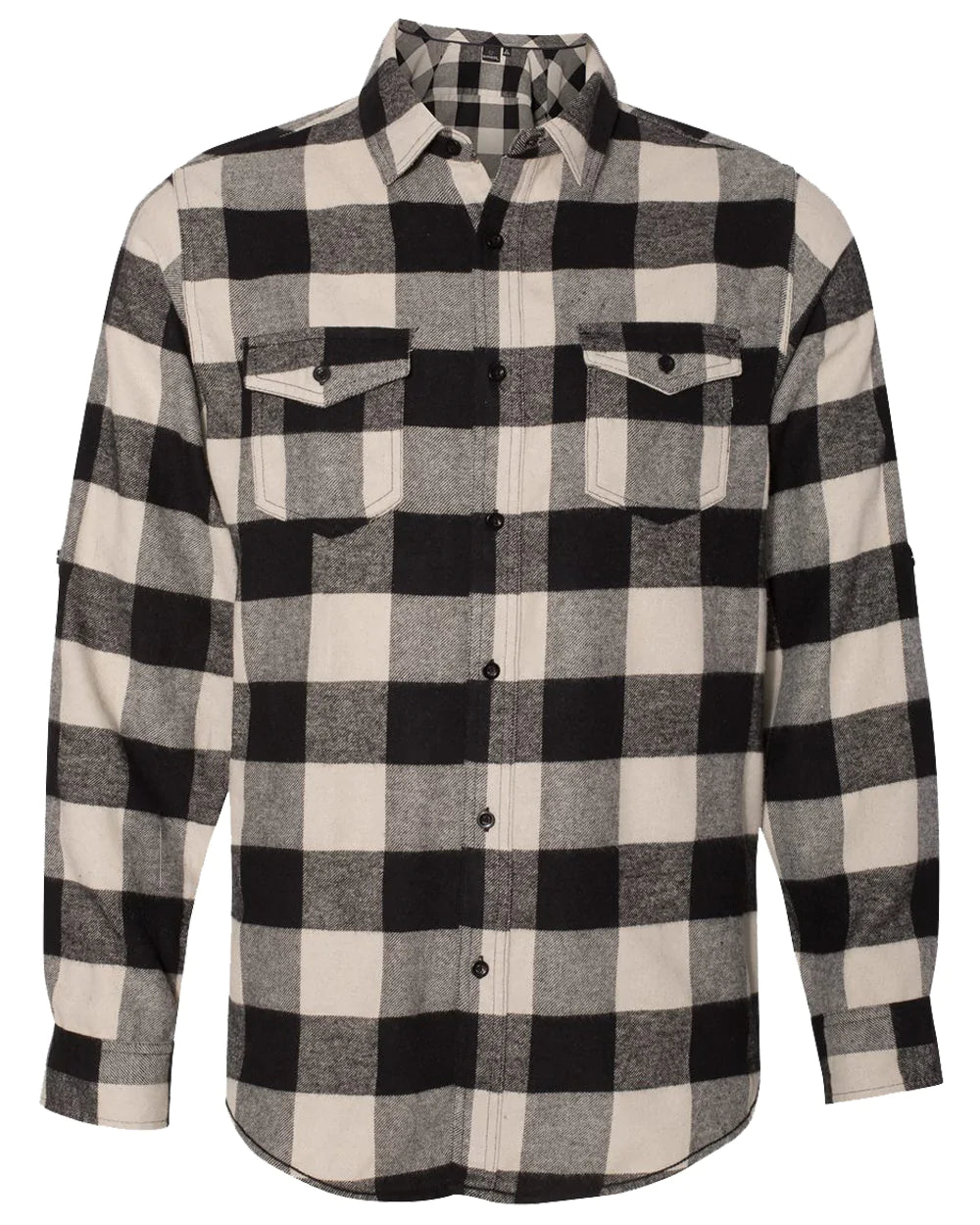 Flannel Shirt-(Yarn-Dyed Long Sleeve)-Bcrm