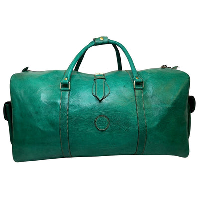 The Weekender - Emerald Green Deuce Premium Duffle Bag