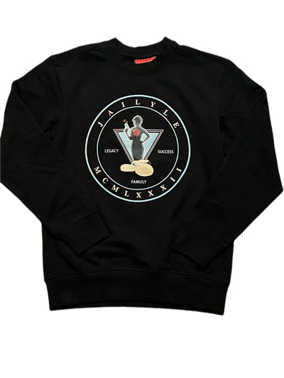 "LADY of LOVE & PROTECTION:  LEGACY SUCCESS FAMULY" SWEATSHIRT| BLACK