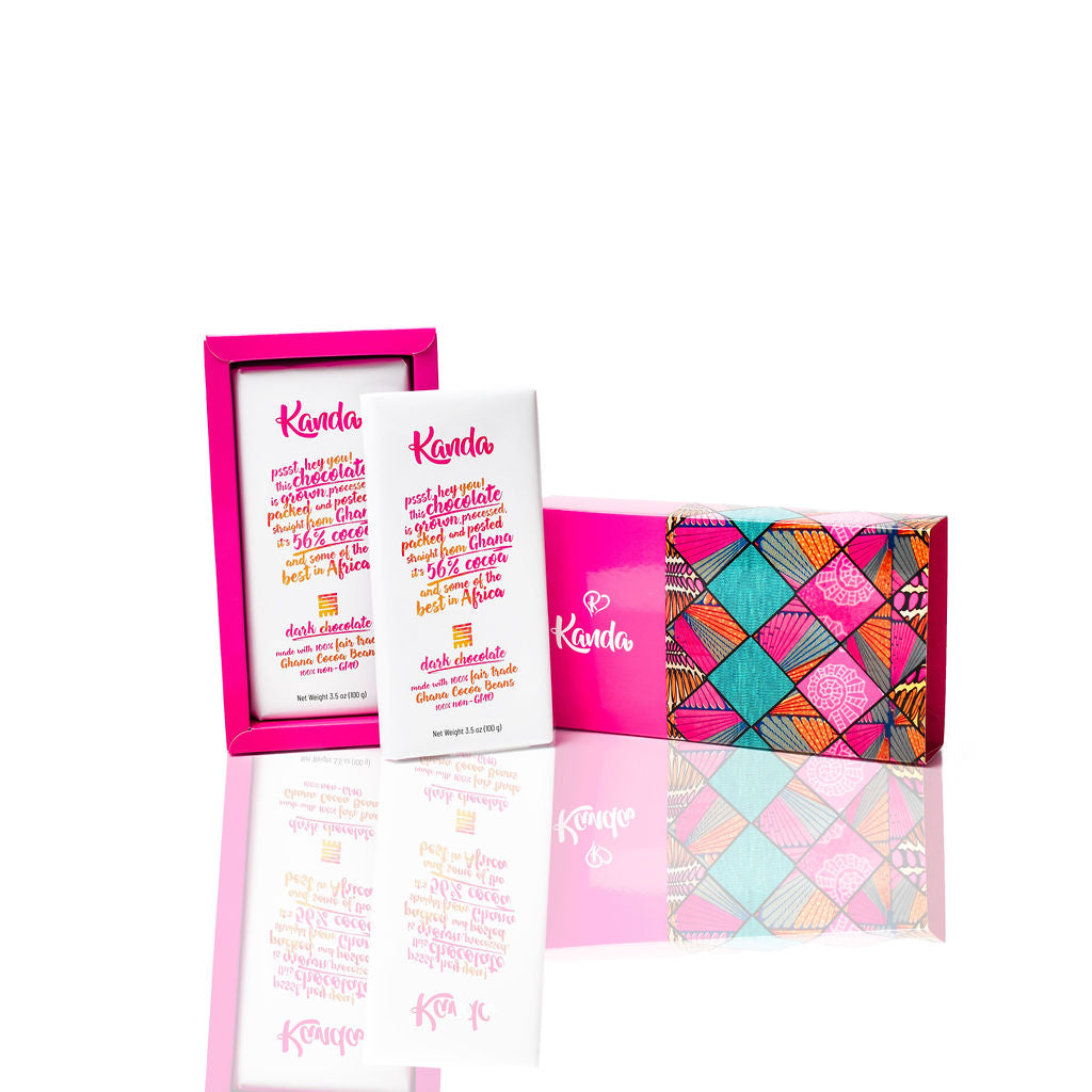 Dark Chocolate Trio | African Print Box