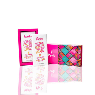 Dark Chocolate Trio | African Print Box