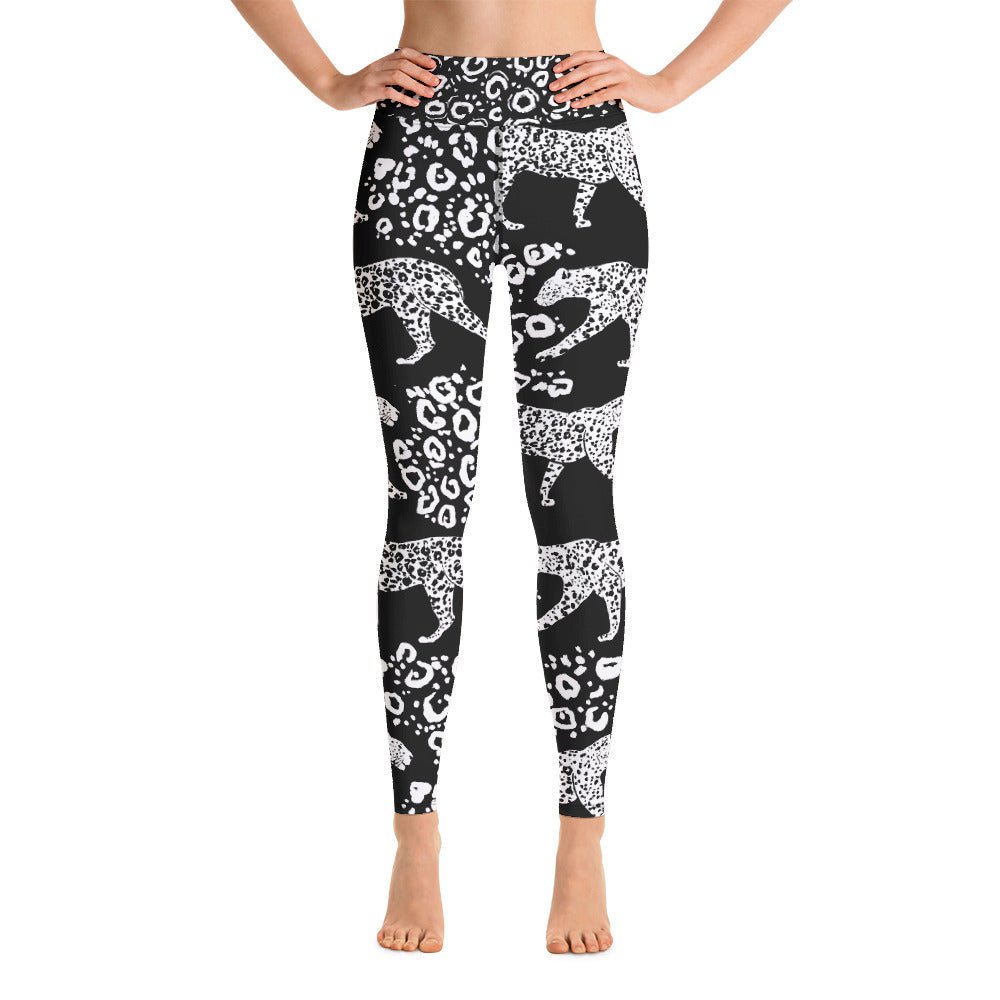 Jaguar Black Leggings