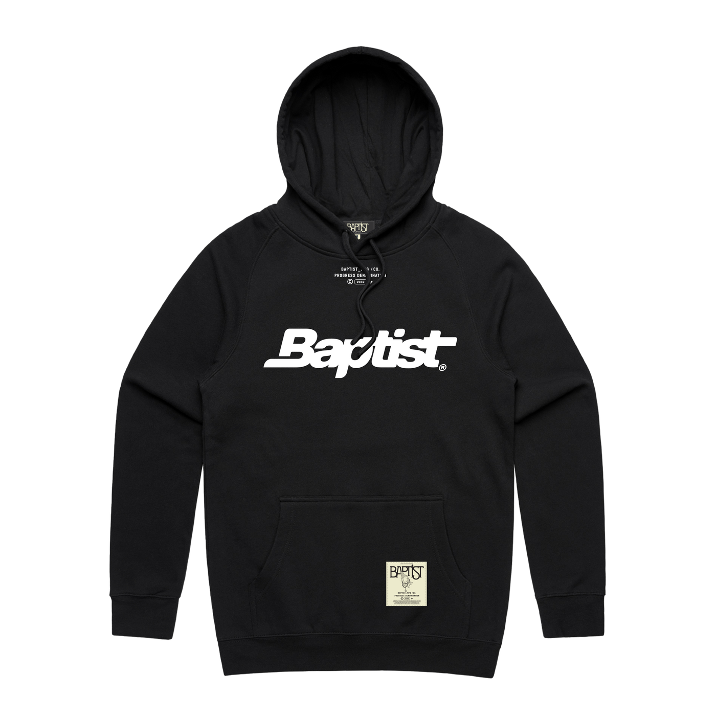The Baptist Logo Hoodie - Black