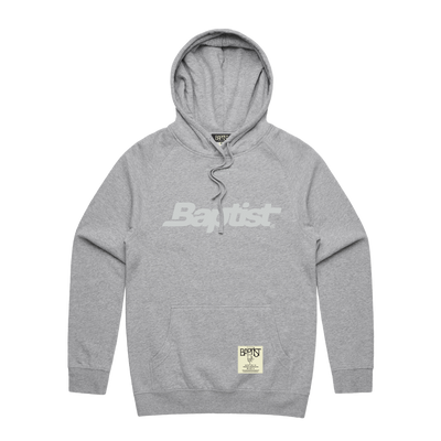The Baptist Logo Hoodie - Heather Grey