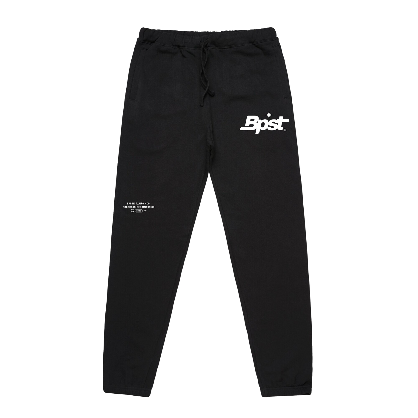 The Baptist Logo Sweatpants - Black
