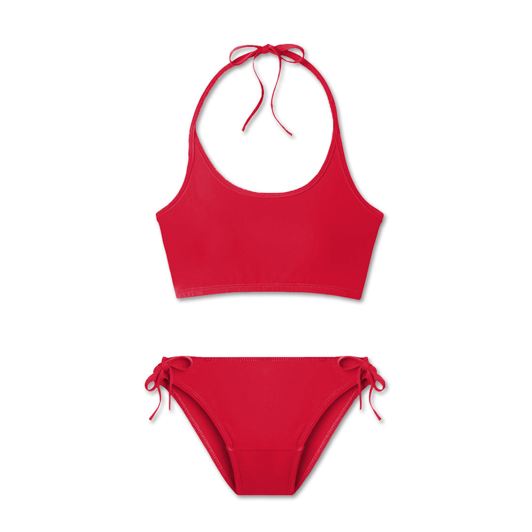Period Swimwear Tank Set | Classic Ruby