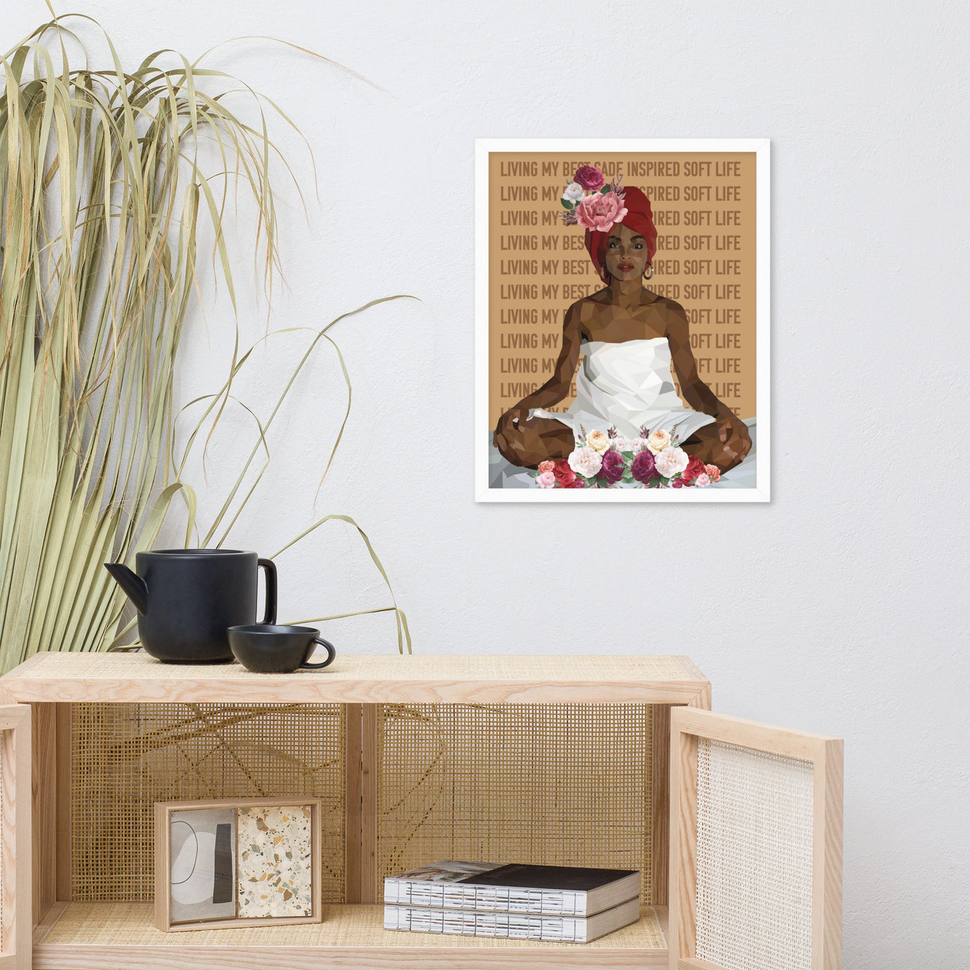 Sade Inspired Soft Life Framed Poster