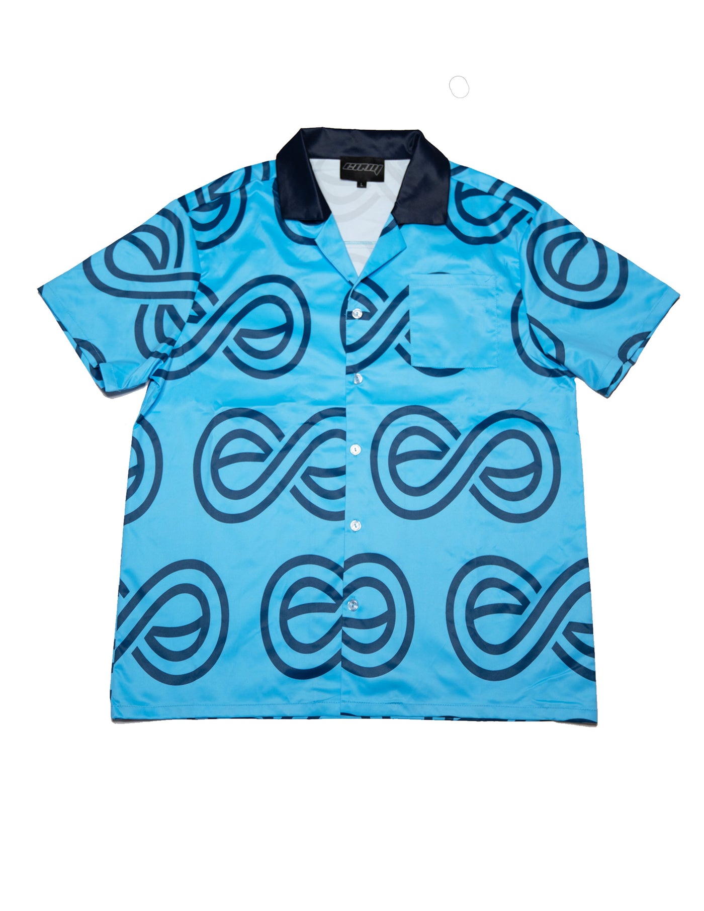 Envy Forever Monogram Button Down (Blue)