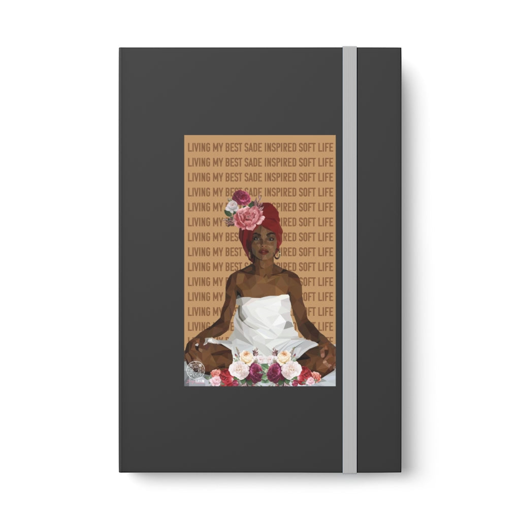 Sade Inspired Soft Life Color Contrast Notebook - Ruled