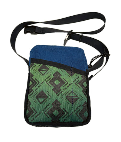 Everyday Wallet Bag / Blue and Green