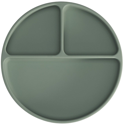 Silicone Suction Plate (Sage)