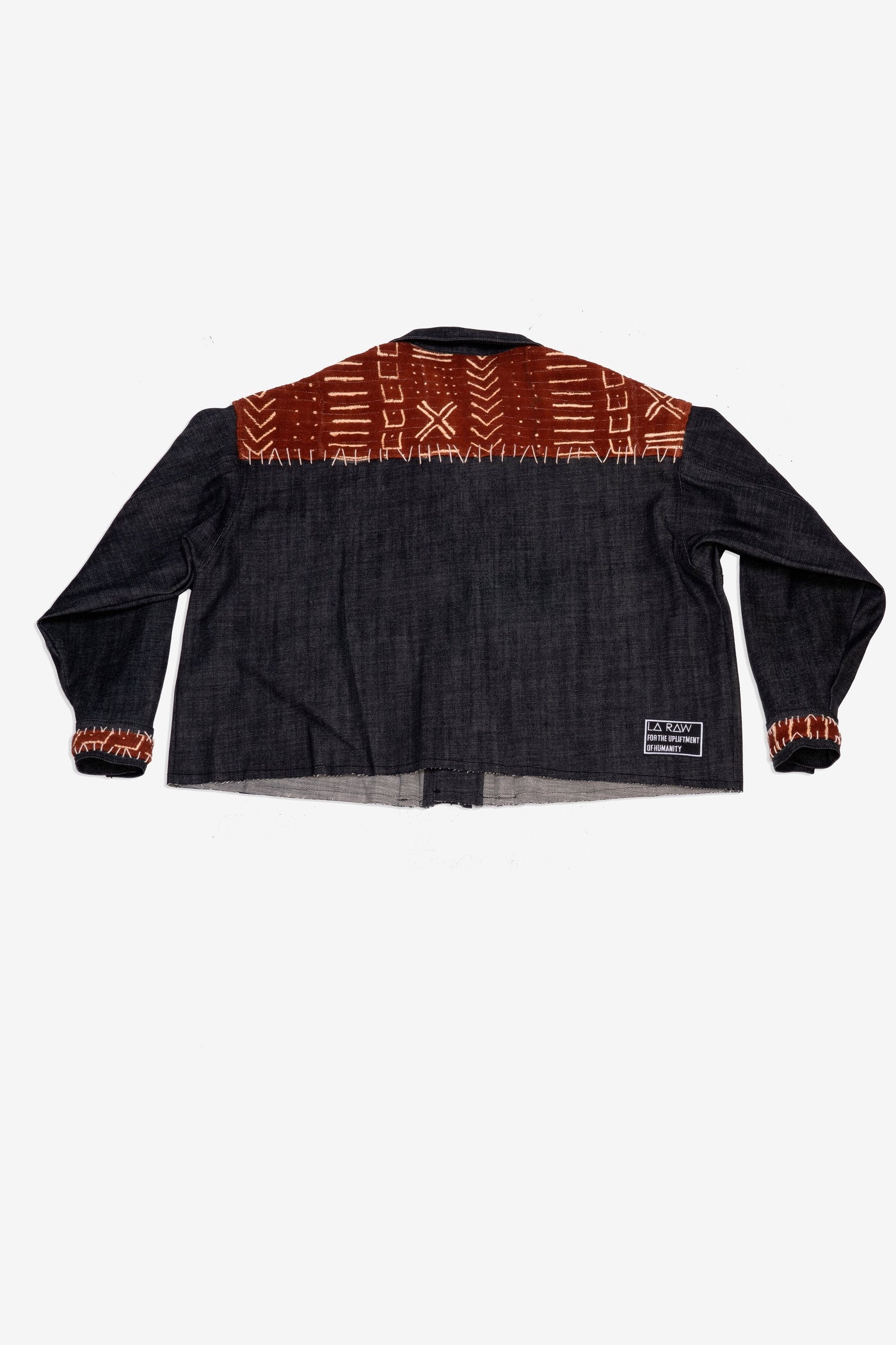 MUDCLOTH JACKET INDIGO