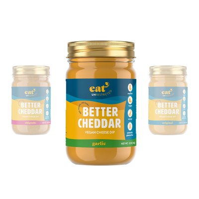 Garlic Better Cheddar (9 Oz) - 3 Jar Set