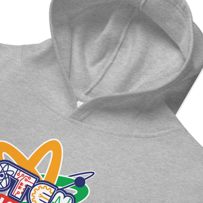 STEM Kids Hoodie in Heather Grey