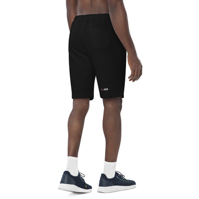 God Motivates My Hustle Men's Fleece Shorts
